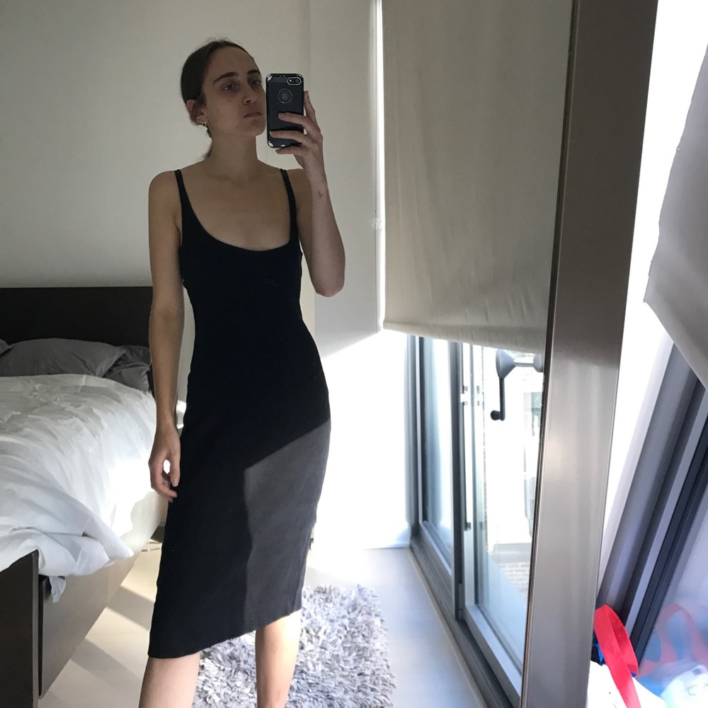 Narciso Rodriguez black cutout dress